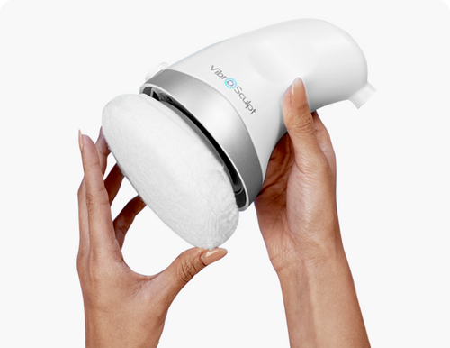 Elección de la almohadilla en el dispositivo Vibro Sculpt